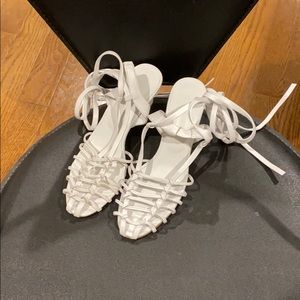 MNZ Maribel Sandals in White